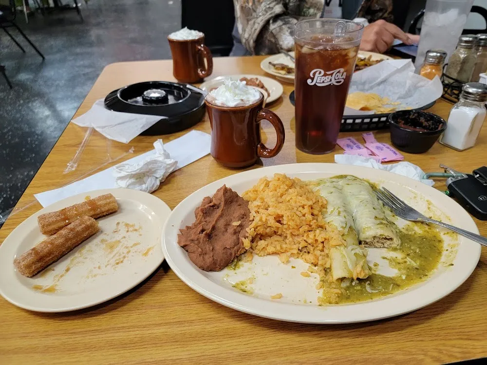 Green Chili Chicken Enchiladas